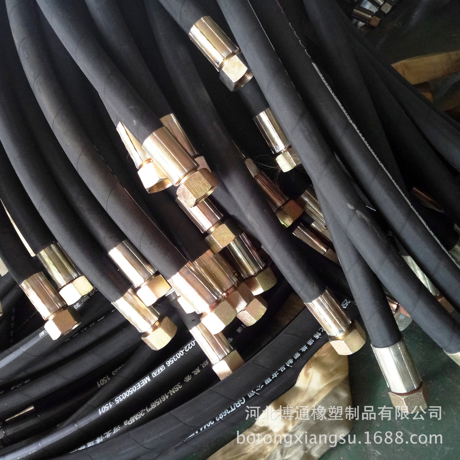 厂家供应矿用高压胶管总成 液压胶管扣压式高压软管 批发