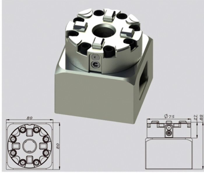 东莞厂家3r精密定位夹具加工中心定位cnc手动卡盘3r夹具现货批发