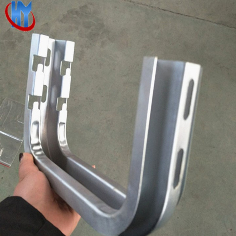 网格桥架配件u型支架u型电缆支架网格电缆桥架支架定制