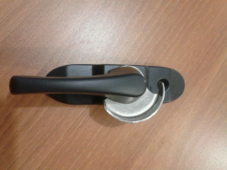 塑钢门窗月牙锁 铝合金窗户锁 扣钩锁 推拉窗锁