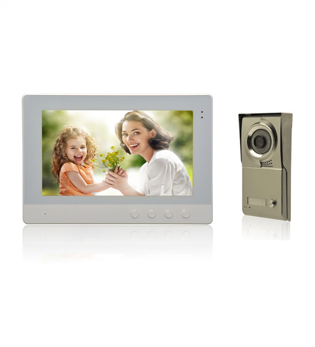 10寸彩色数字可视对讲/可视电话/厂家直销/家用别墅型/红外夜视