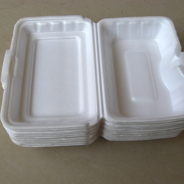 泡沫打包盒一次性打包纸餐盒米饭小笼包烧烤小吃油炸快餐盒小白盒外卖