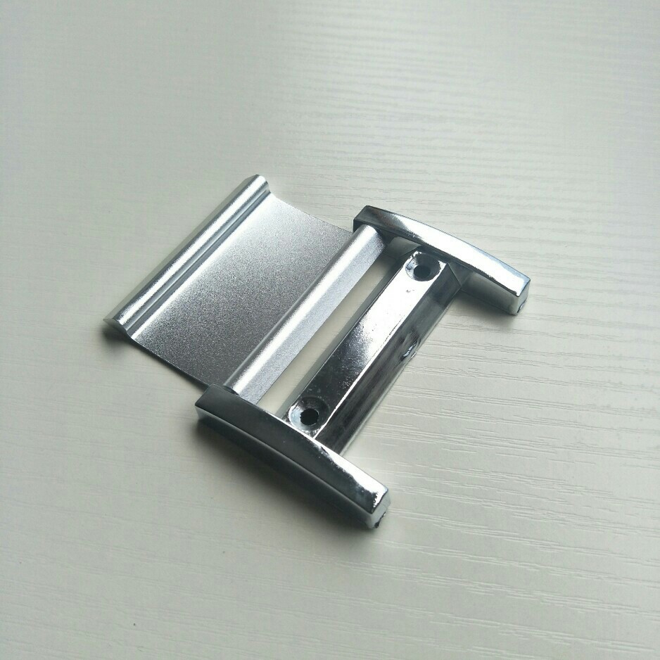 家具五金抽屉拉手扣手铝合金暗扣拉移门暗拉手明装免挖孔暗把手
