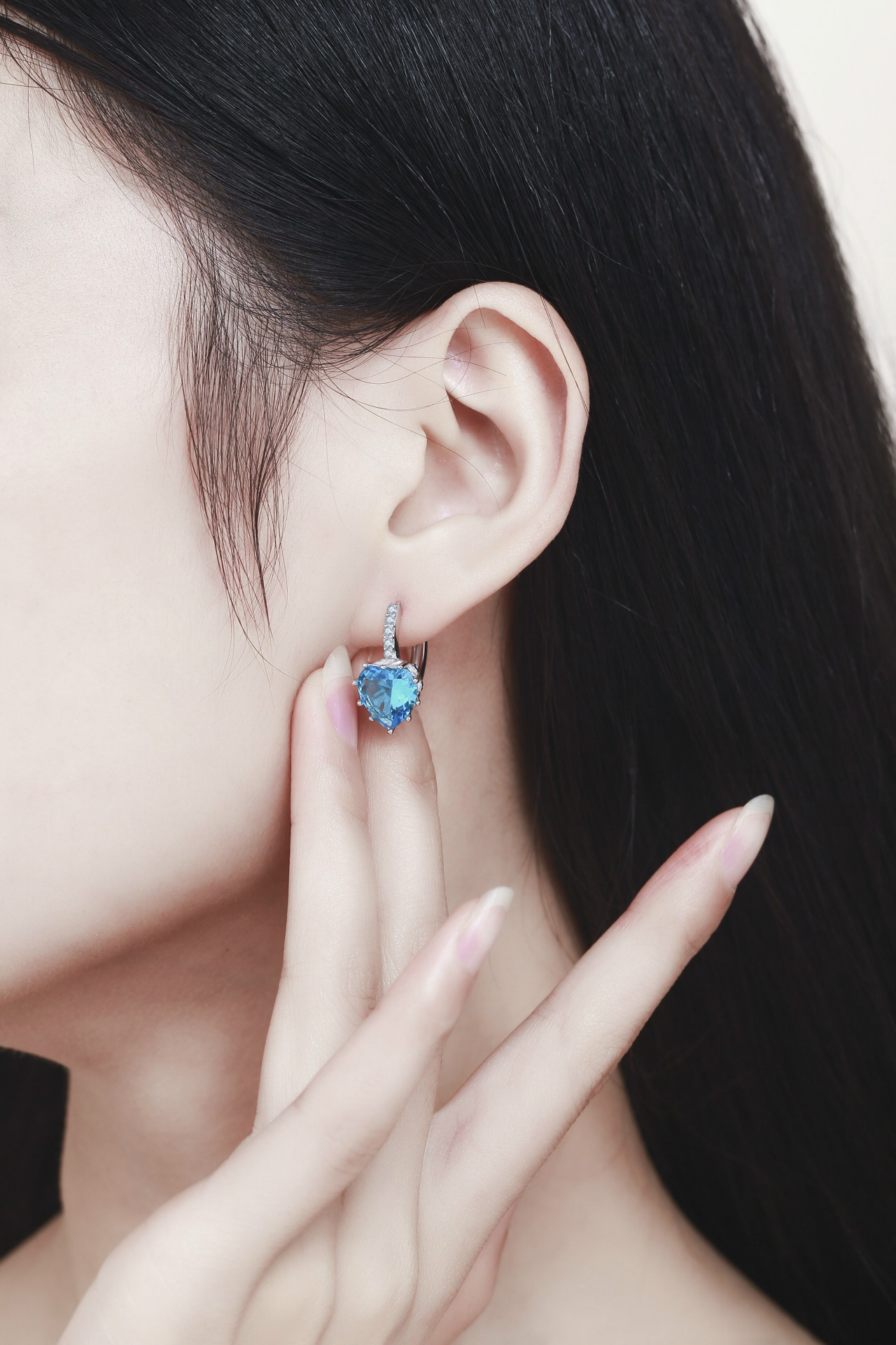 简约耳钉女气质日韩耳扣耳饰锆石耳环欧美耳坠厂家批发一件代发