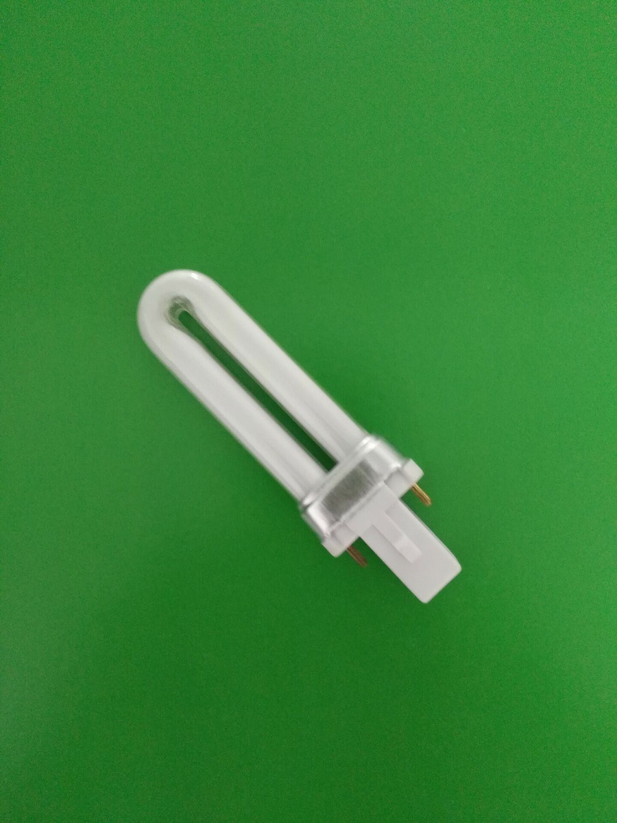 pls-5w单端荧光灯管g23单u两针5w插拔式节能管
