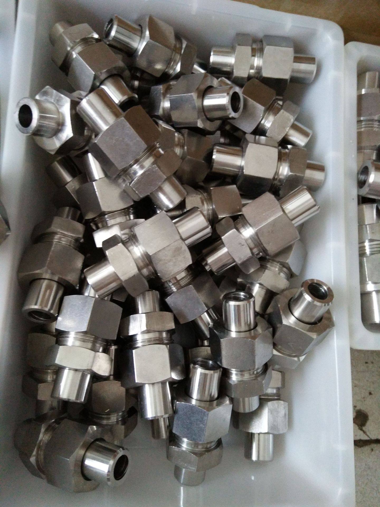 河北凯文拓液压配件有限公司 供应产品 03 不锈钢管接头@绥中不锈钢