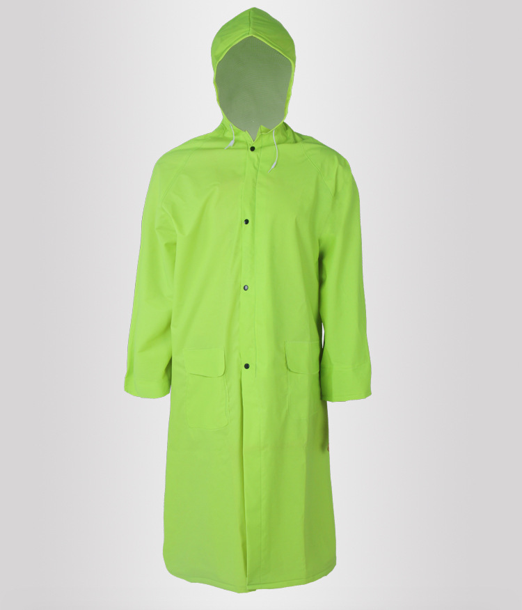 非一次性防水双面革雨衣一体式长款雨披外套成人户外长款