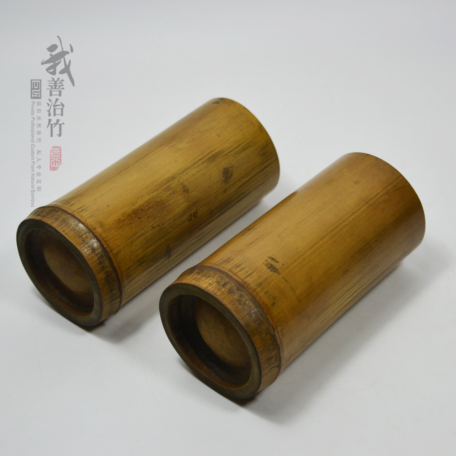 厂家天然竹子环保原生态特色竹茶杯竹茶具竹水杯定制