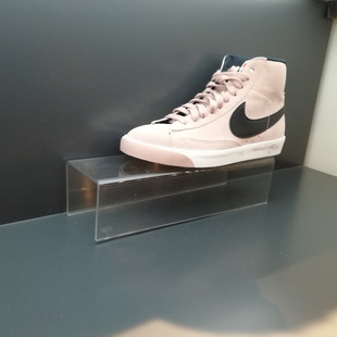 亚克力透明u型鞋架 商场专卖店鞋展架 耐克品牌鞋架