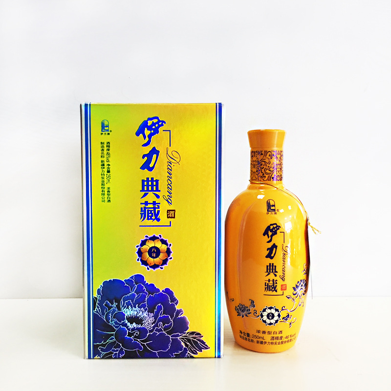新疆白酒伊力特46度伊力典藏小瓶装走亲访友家庭聚会白酒批发