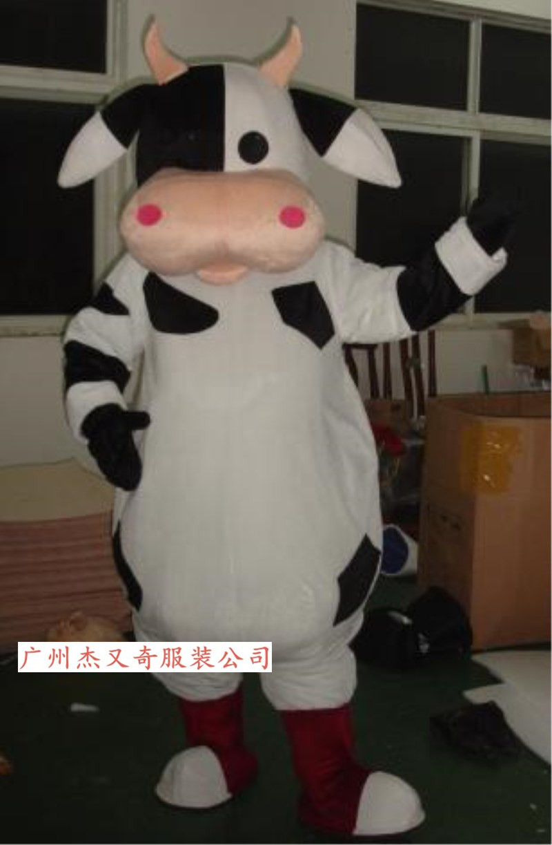 人偶服卡通成人牛玩偶服装道具卡通公仔成人表演服装定制演出服