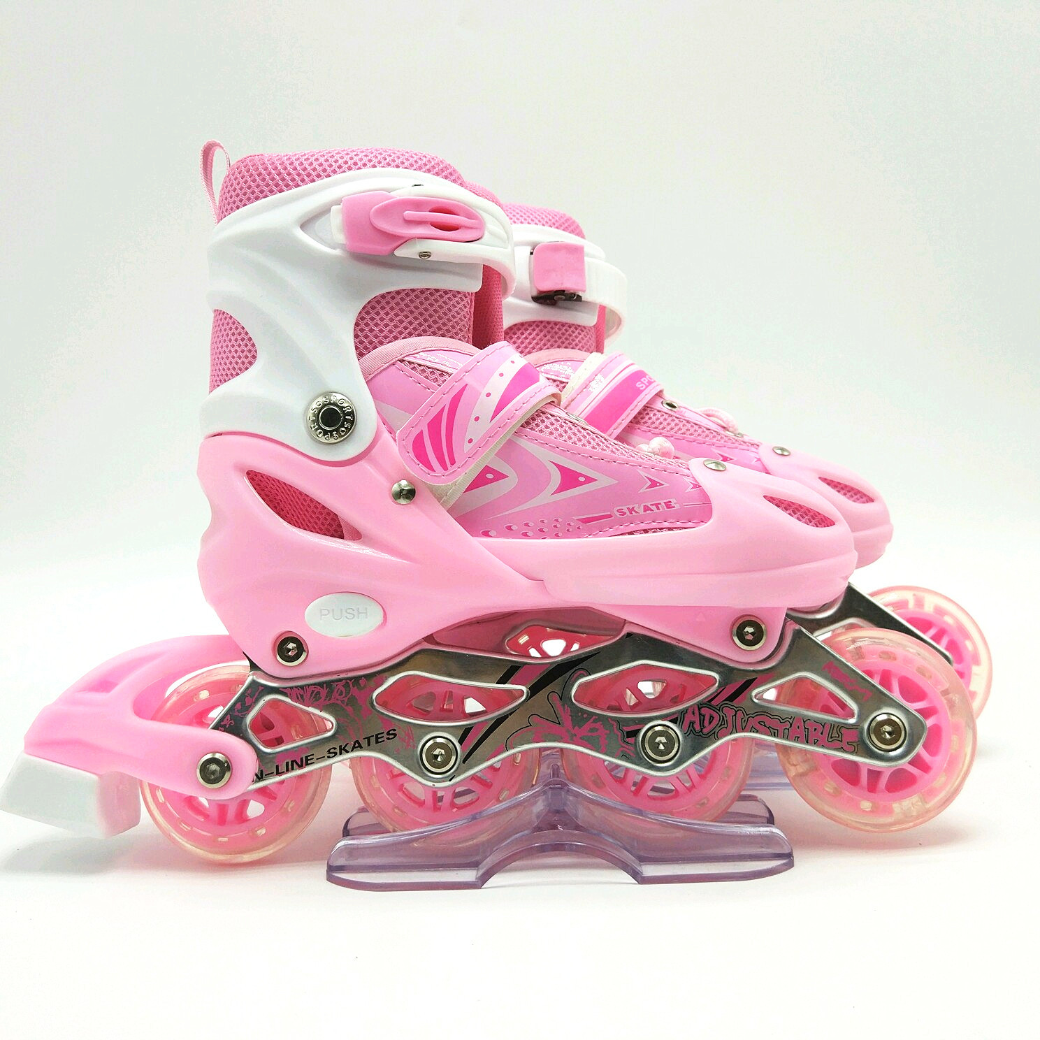 特价儿童溜冰鞋男女轮滑鞋成人滑轮速滑旱冰鞋厂家现货批发价五折