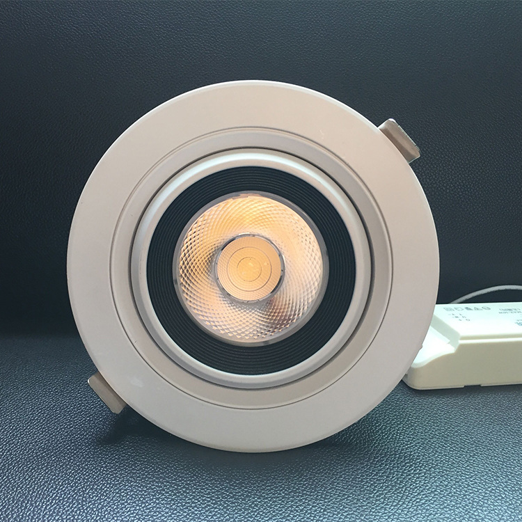 工厂直销 cob led天花灯 led牛眼灯 珠宝店射灯 可调角度射灯 40w