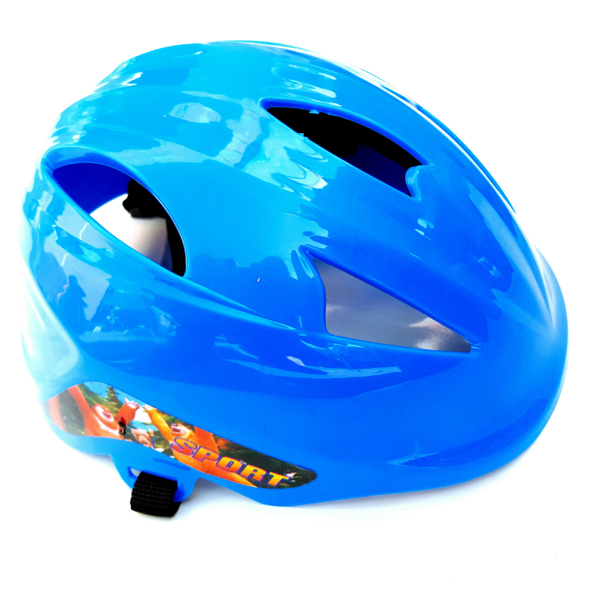 儿童专业可调节头盔 骑行轮滑护具 头盔自行车滑板溜冰鞋护具