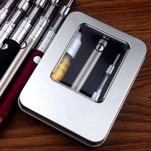 厂家批发miniprotank一代电子烟铁盒套装evod戒烟电子香烟带烟油