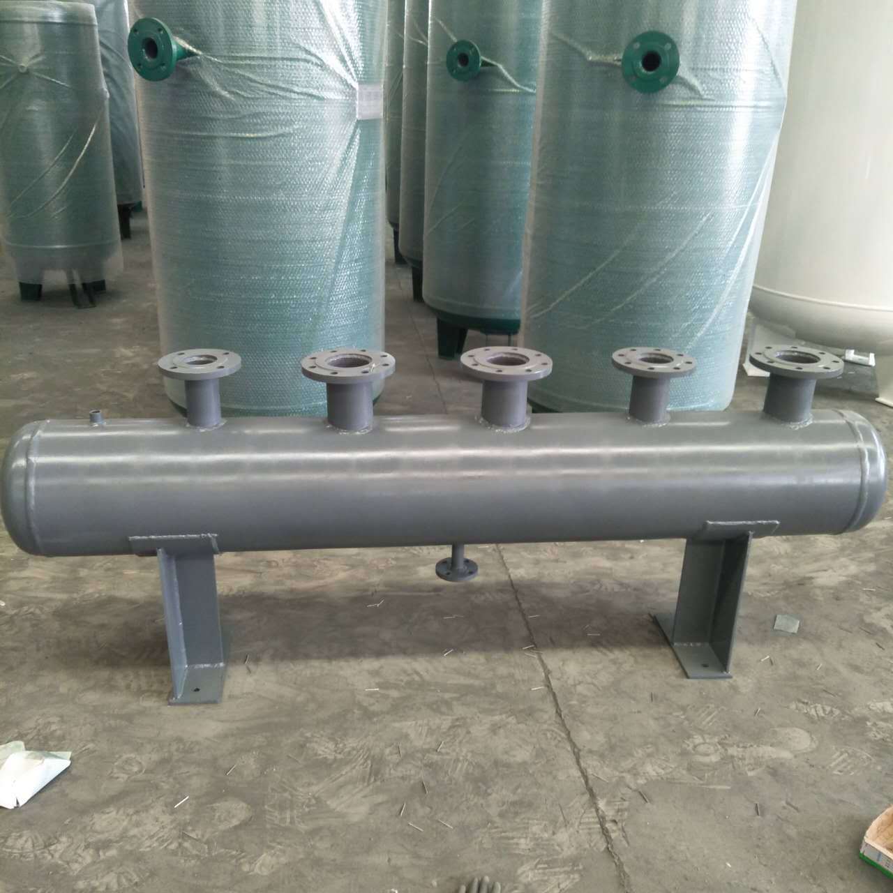 分汽缸小型 碳钢锅炉分汽缸 大型蒸汽分气缸厂家设计定做证件齐