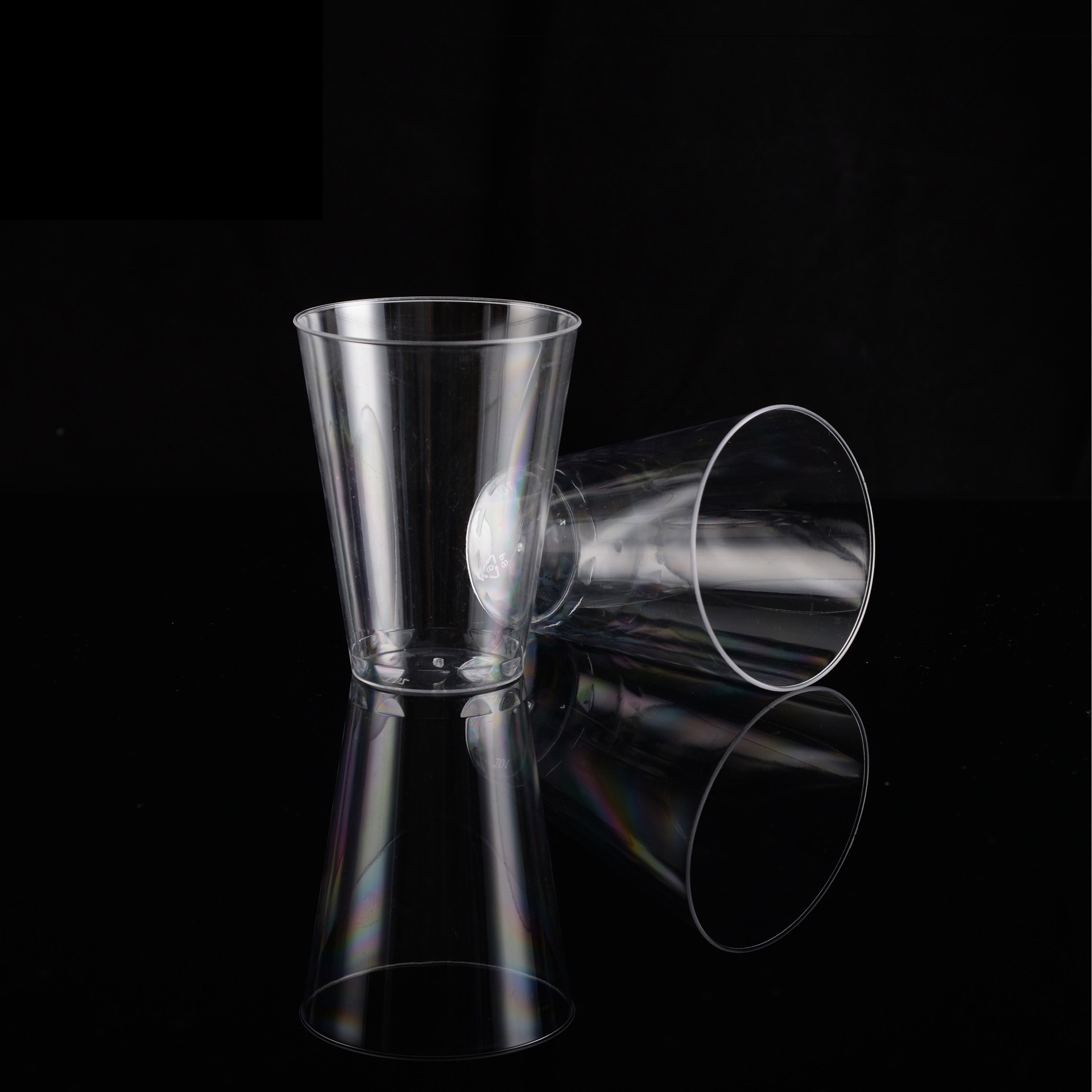 210ml 一次性ps航空杯子加厚硬塑料杯透明招待杯水杯厂家直销7oz