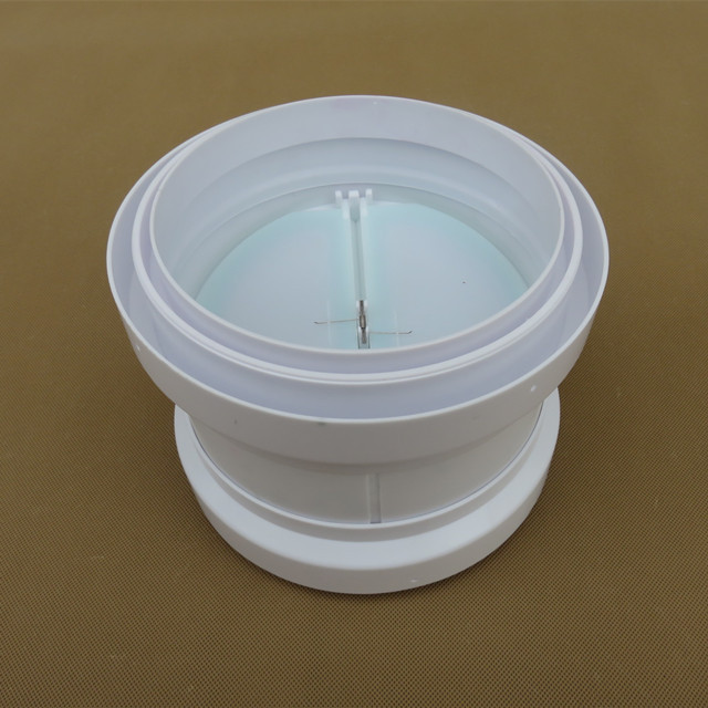 管道止逆阀 160pvc管用 油烟机逆止阀烟道止回阀 防烟宝防串味