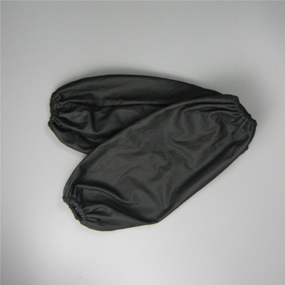 防水防油皮革套袖 人造革仿皮家用耐磨劳保防护pu耐酸碱袖套