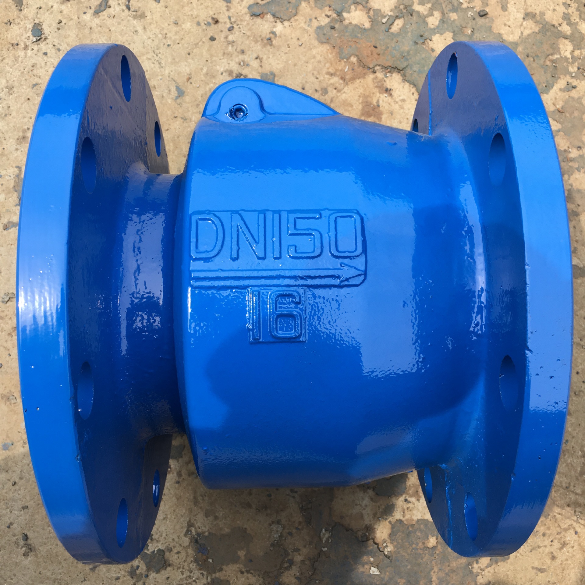 现货橡胶瓣止回阀立卧两用排污橡胶板逆止阀dn506580100150批发