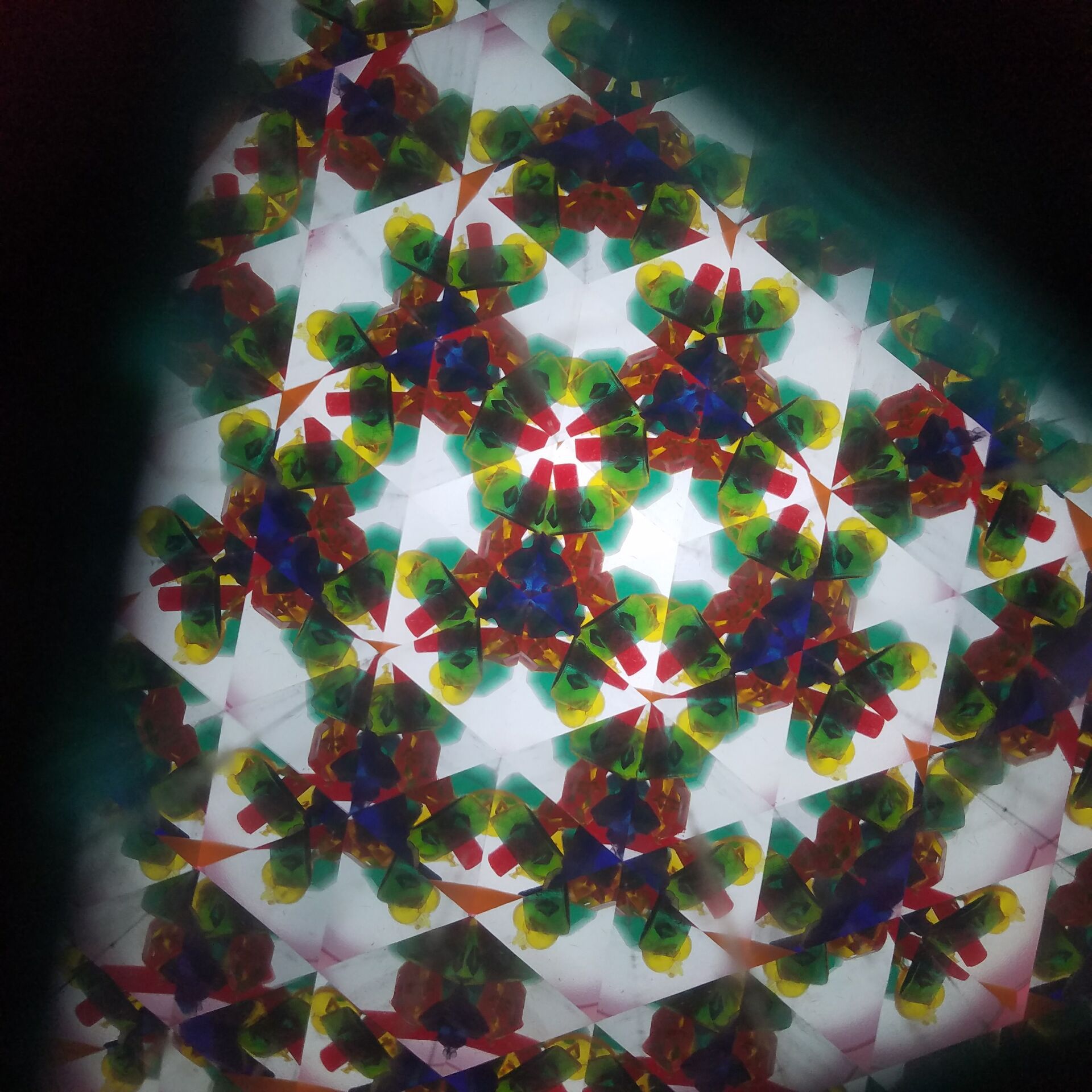 厂家批发内景万花筒塑料万花筒大号旋转儿童玩具景区热卖