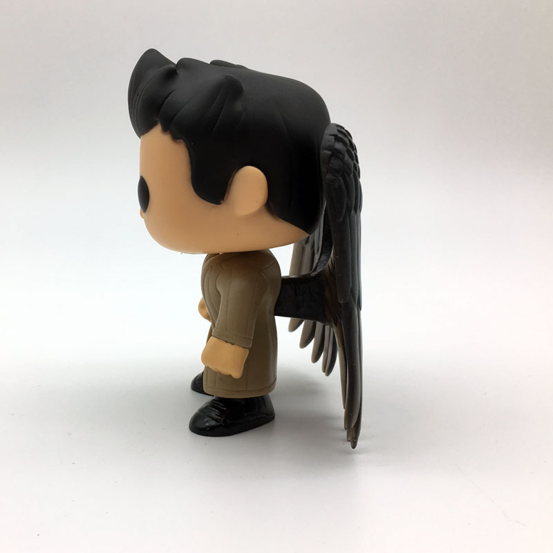 funko pop 邪恶力量影视天使castiel限定公仔翅膀卡玩偶摆件手办