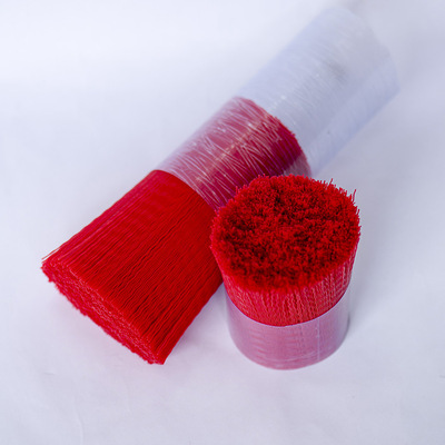 红色塑料丝波纹塑料丝 日用清洁用具塑料丝 制刷塑料丝 厂家直销