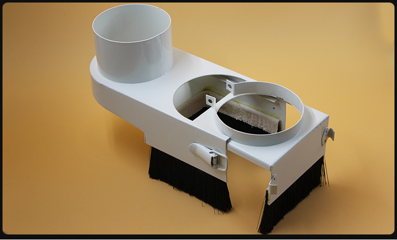 木工雕刻机主轴吸尘罩推拉除防尘罩台面清洁直径65-125雕刻机配件