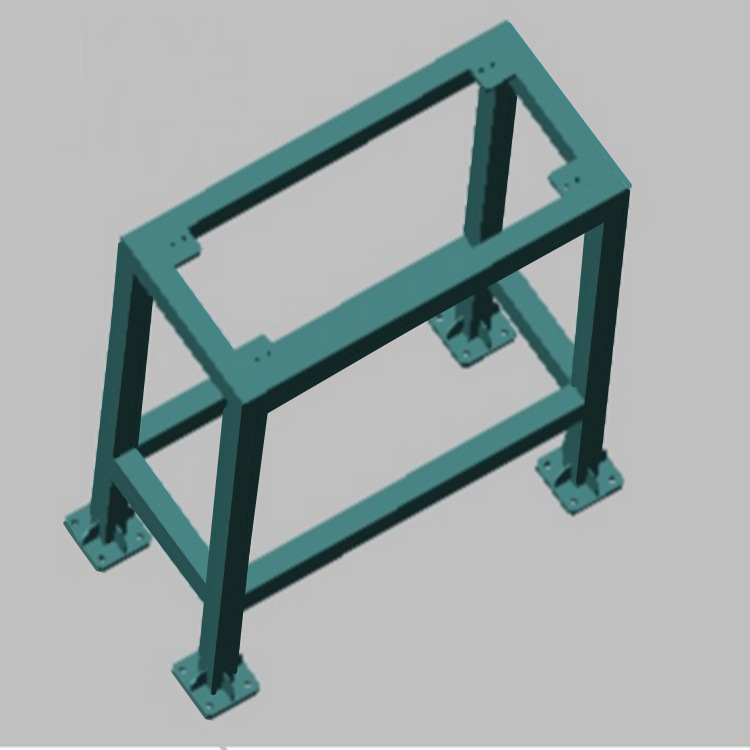 钣金机箱加工五金机架支撑脚架折弯焊接烤漆可