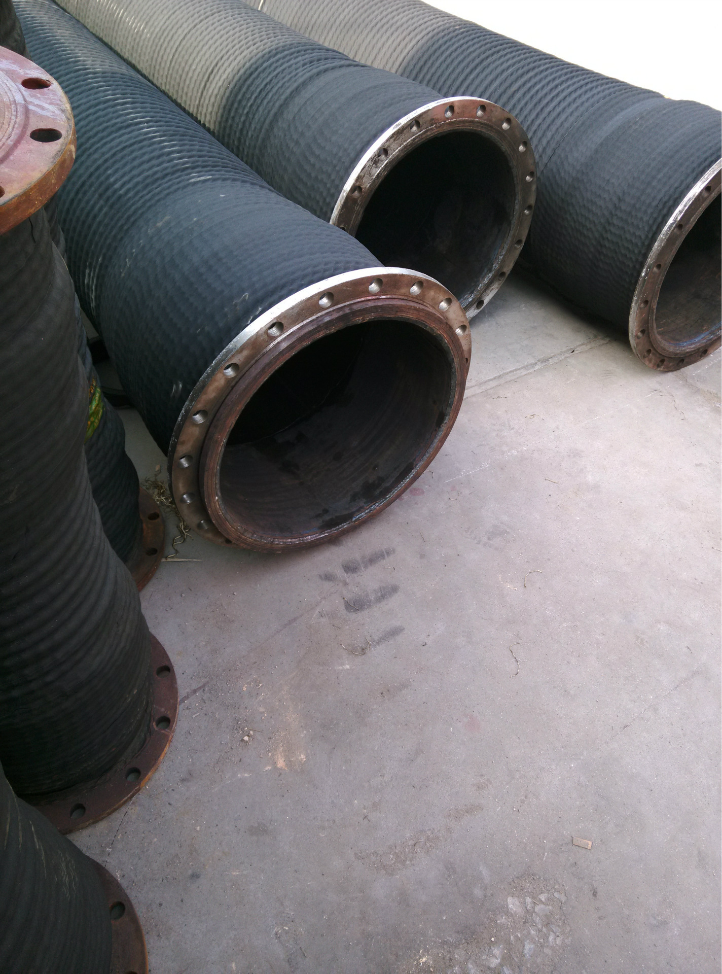 厂家直销 优质法兰吸排橡胶管 大口径橡胶管 量大从优 免费拿样