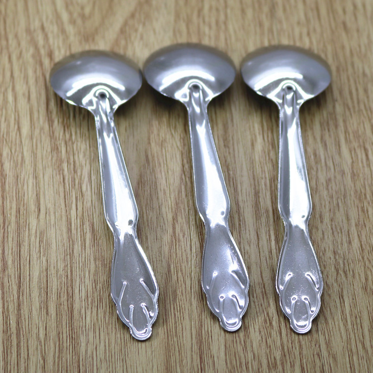 小号铁调羹 圆头小孩吃饭小勺子批发