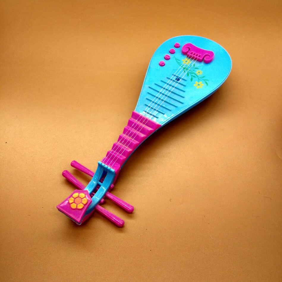 塑料电动琵琶 儿童玩具 精致工艺品 景区庙会热销 多元配货