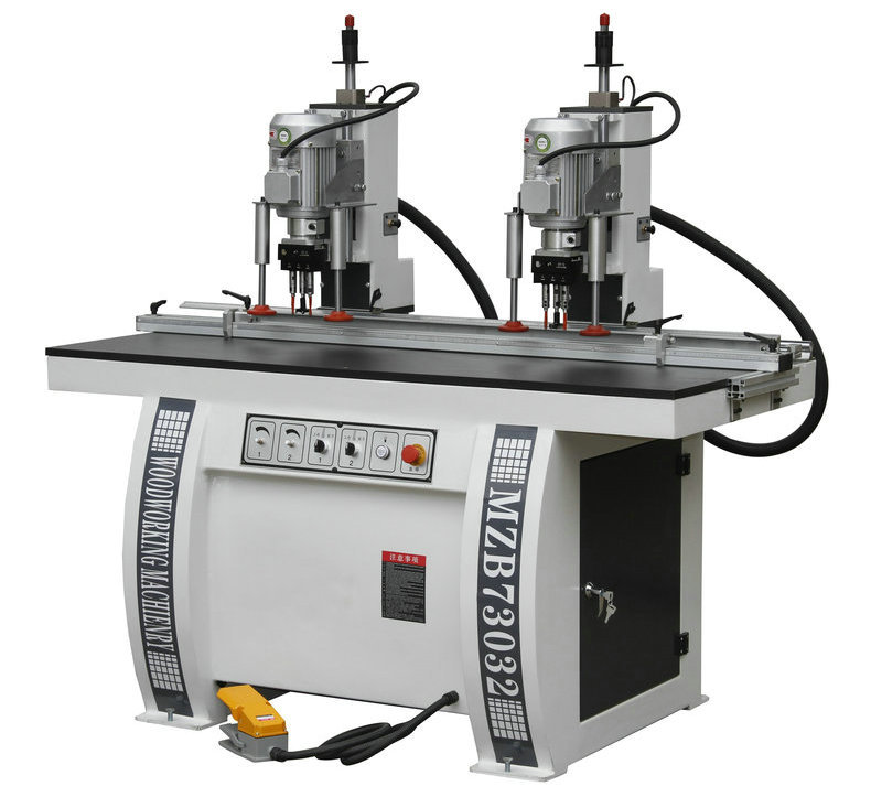 mzb73032双头铰链钻 木工双头铰链机合页钻孔机 优质木工机械