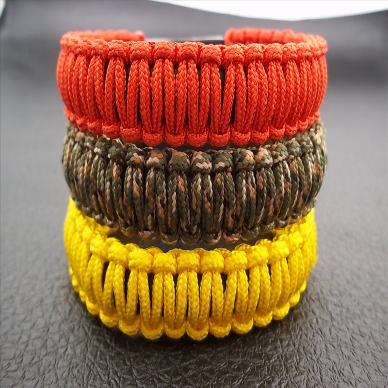 手工编织户外快充手机数据线 伞绳数据线手环 新款编织数据线手环