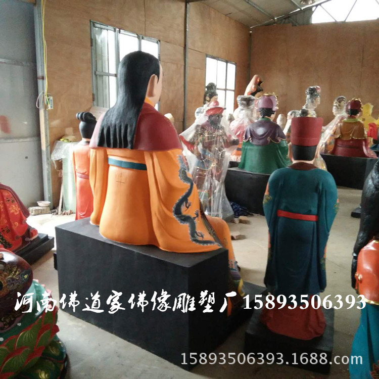 真武大帝 文武财神 西方三圣 四海龙王 金童玉女 三清四御 太乙真人