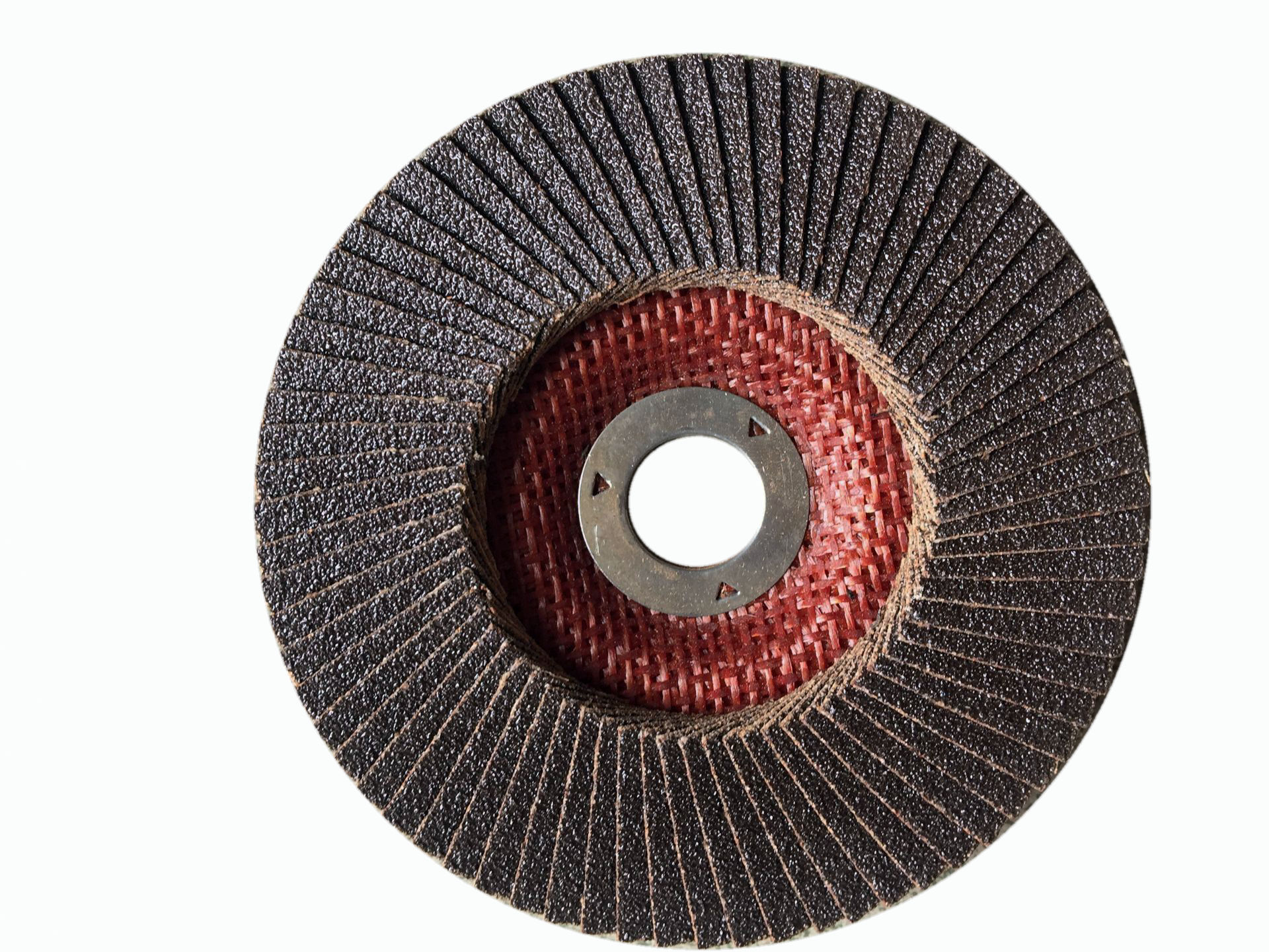 ost牌100*16孔 百叶抛光轮 千叶抛光轮 4寸平面砂布抛光片百页片