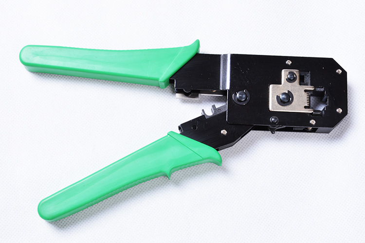 2用网线钳子 rj11网络电话水晶头压线钳工具 rj45超五类 两用网钳