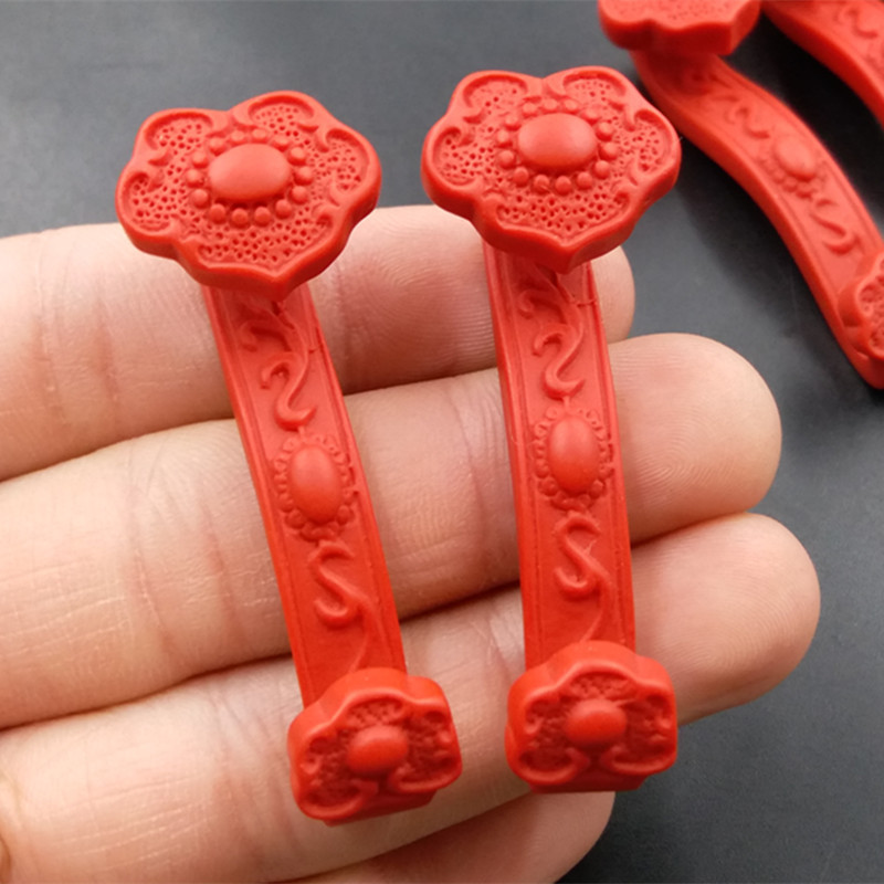 厂家批发红色朱砂小如意吊坠挂件