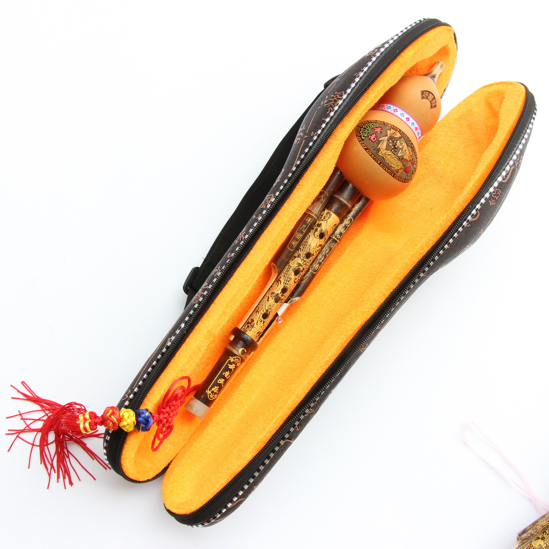 天然紫竹双音葫芦丝学生初学c调成人演奏降b调自学胡芦丝乐器厂家