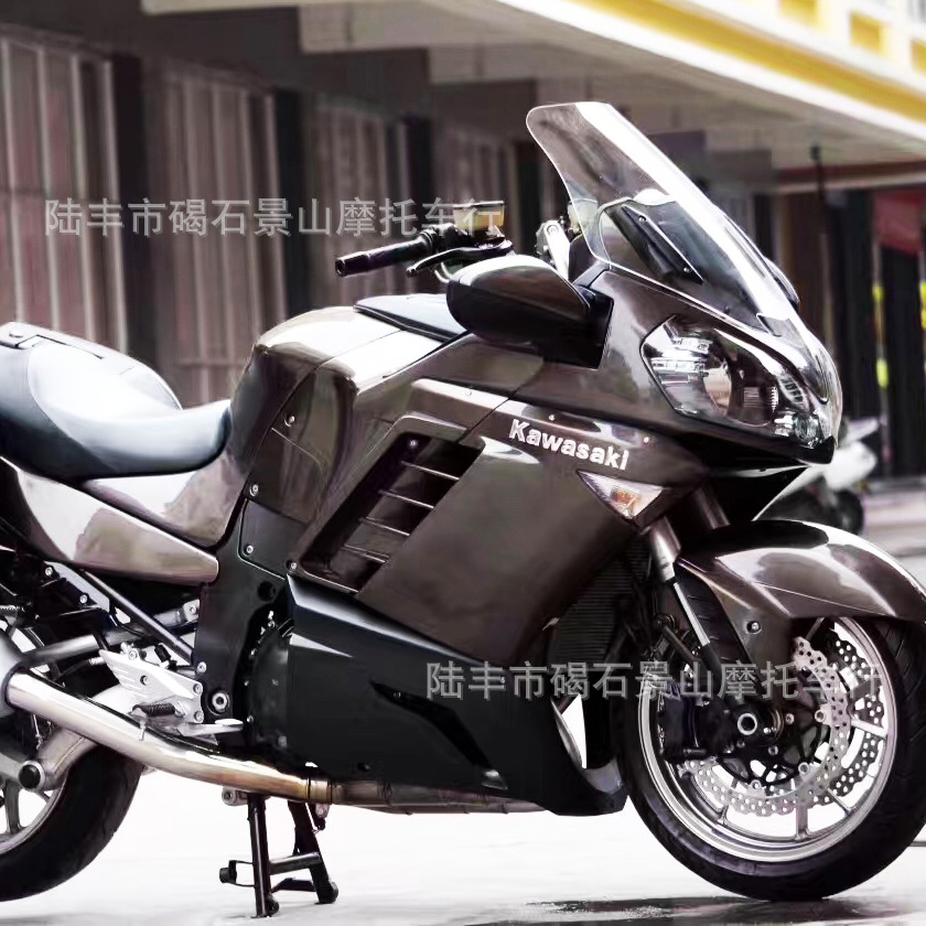 川崎kawasaki gtr1400大排量街跑车跨骑摩托巡航车整车