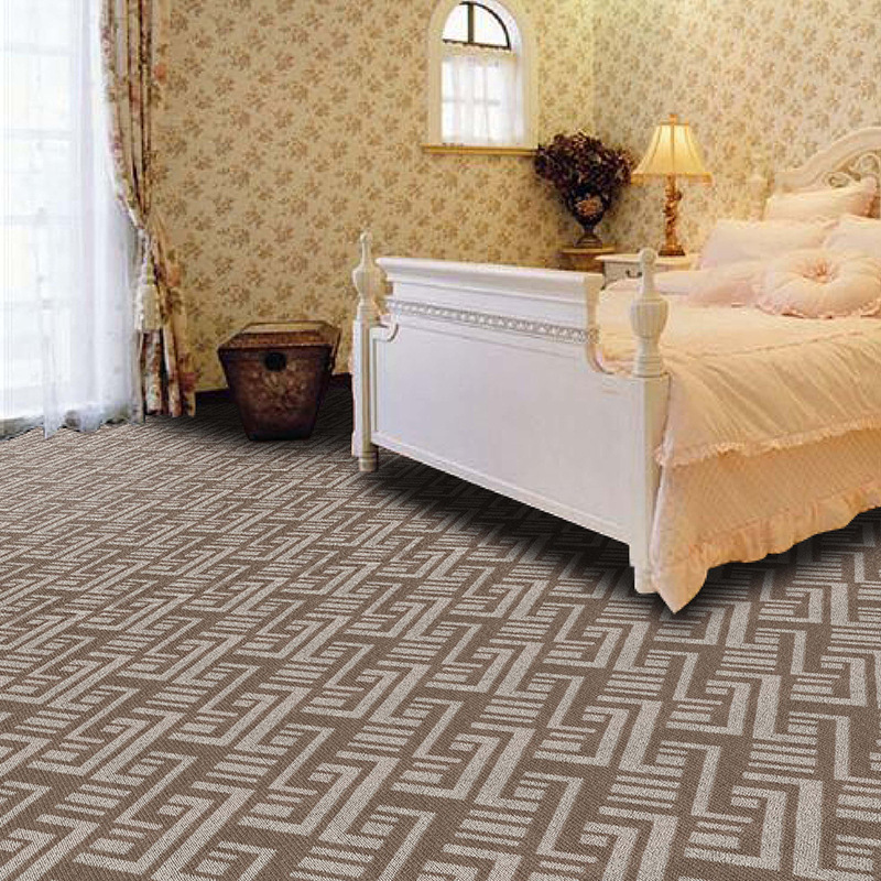 圈绒地毯 满铺簇绒 提花地毯 簇绒地毯宾馆酒店地毯客房地毯