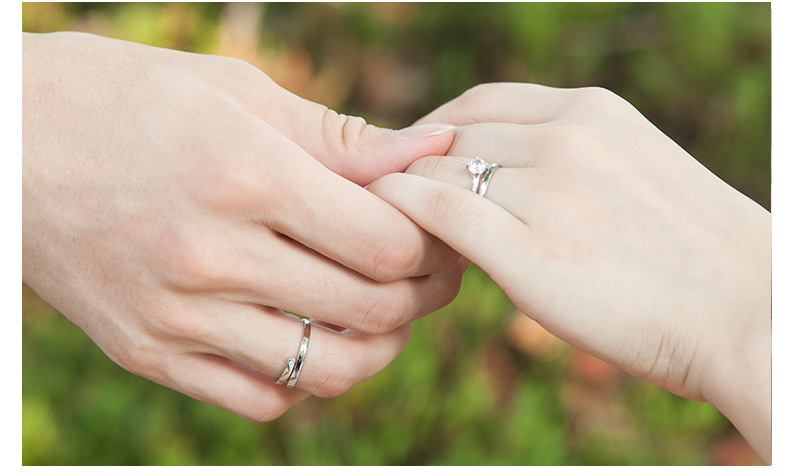 情侣戒指结婚订婚求婚开口婚礼戒指男女对戒大量现货