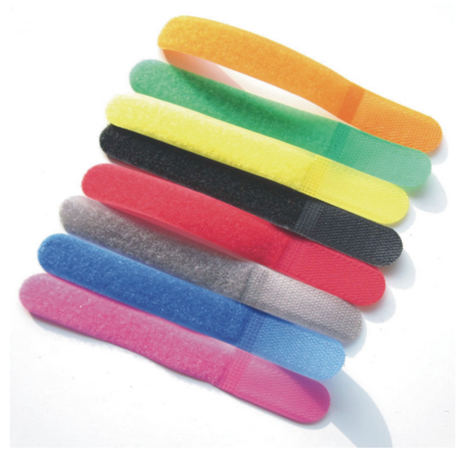 扎带反扣魔术贴扣束线带电线固定绑带 厂家供应彩色专业定 做扎带