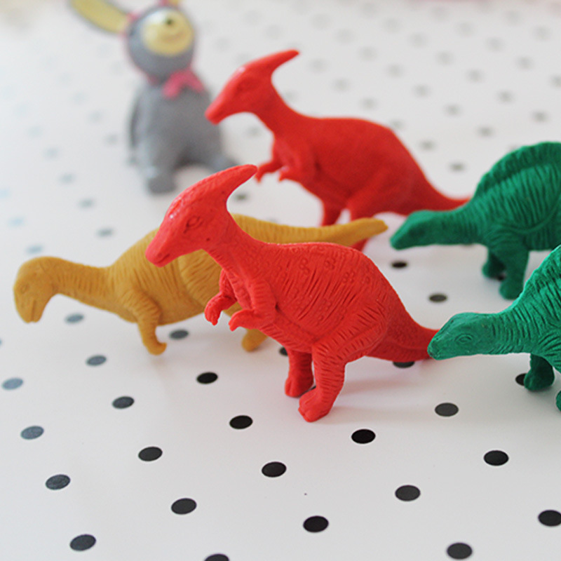 p205橡皮新款可爱恐龙橡皮擦韩版创意橡皮六一学生奖品小橡皮擦