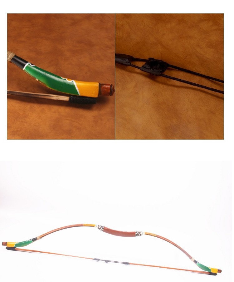 古代木质传统弹弓户外射击射箭用品弓箭初学教学影视娱乐道具新品