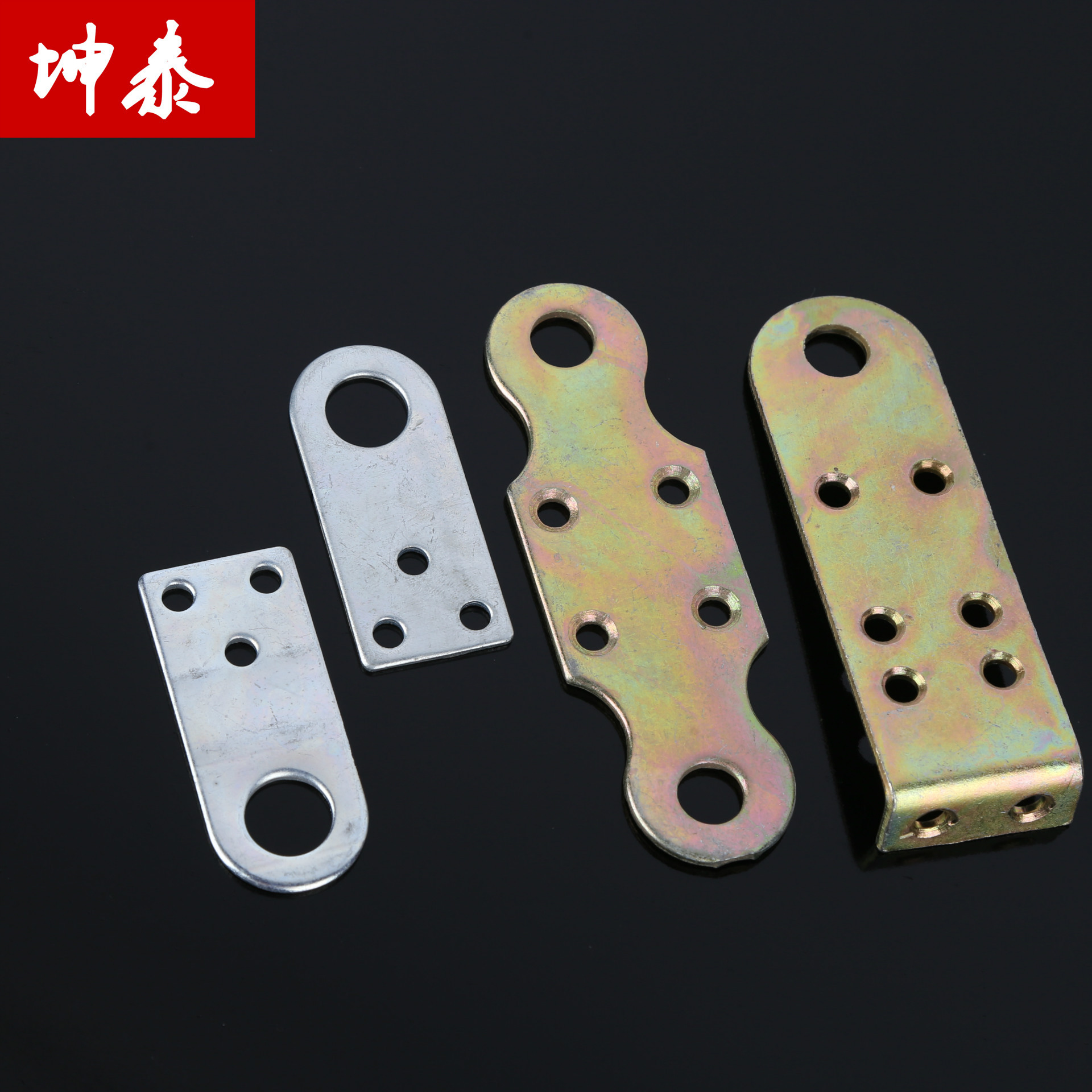 【坤泰五金】直对扣弯对扣门鼻锁鼻子木门木箱电表箱水箱门搭扣