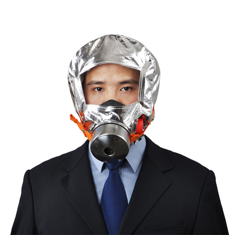 透明盒版同安牌消防防毒逃生过滤式自救呼吸器面具