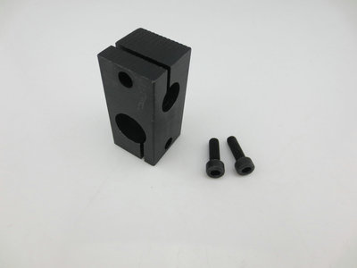 红外线激光器木工机械12/16mm双孔支架固定座底座安装座铝材氧化