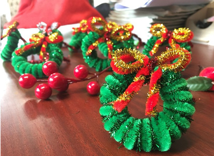 金葱扭扭棒 金丝闪亮毛条 毛根手工制作材料diy幼教葱条