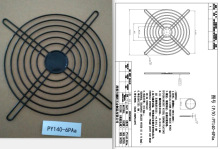 厂家直销定制不锈钢风机罩、铝网、风扇网罩140环保网罩